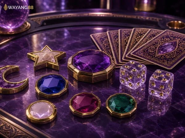 Contoh antarmuka permainan Plinko di perangkat seluler